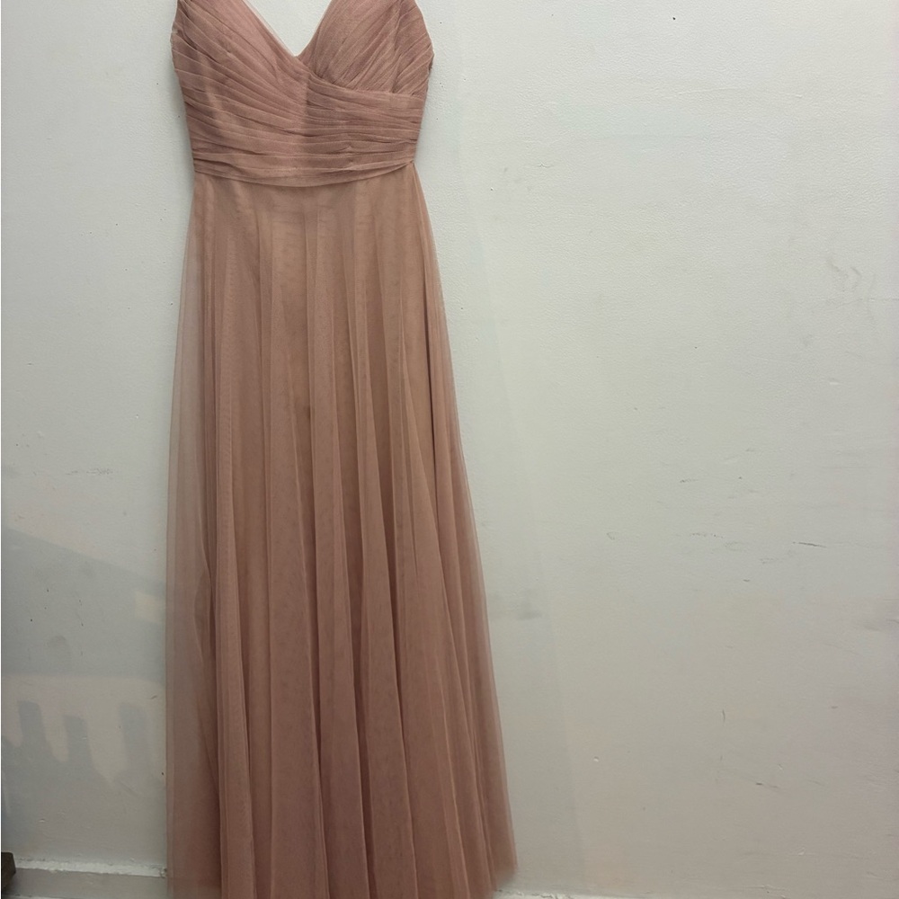 Jenny Yoo Spaghetti, Blush Gown